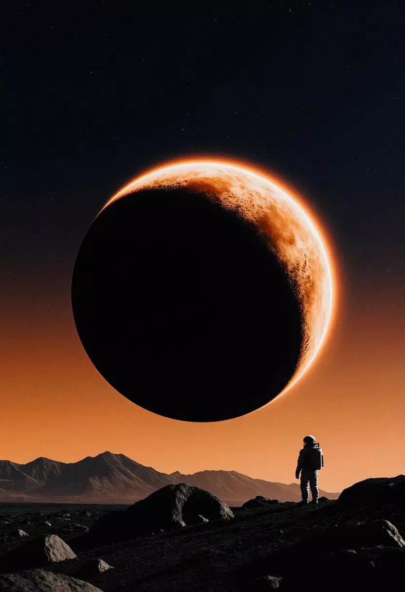 An astronaut drifting through a luminous sci-fi scene generated in a Wan 2.7 aggregator workflow