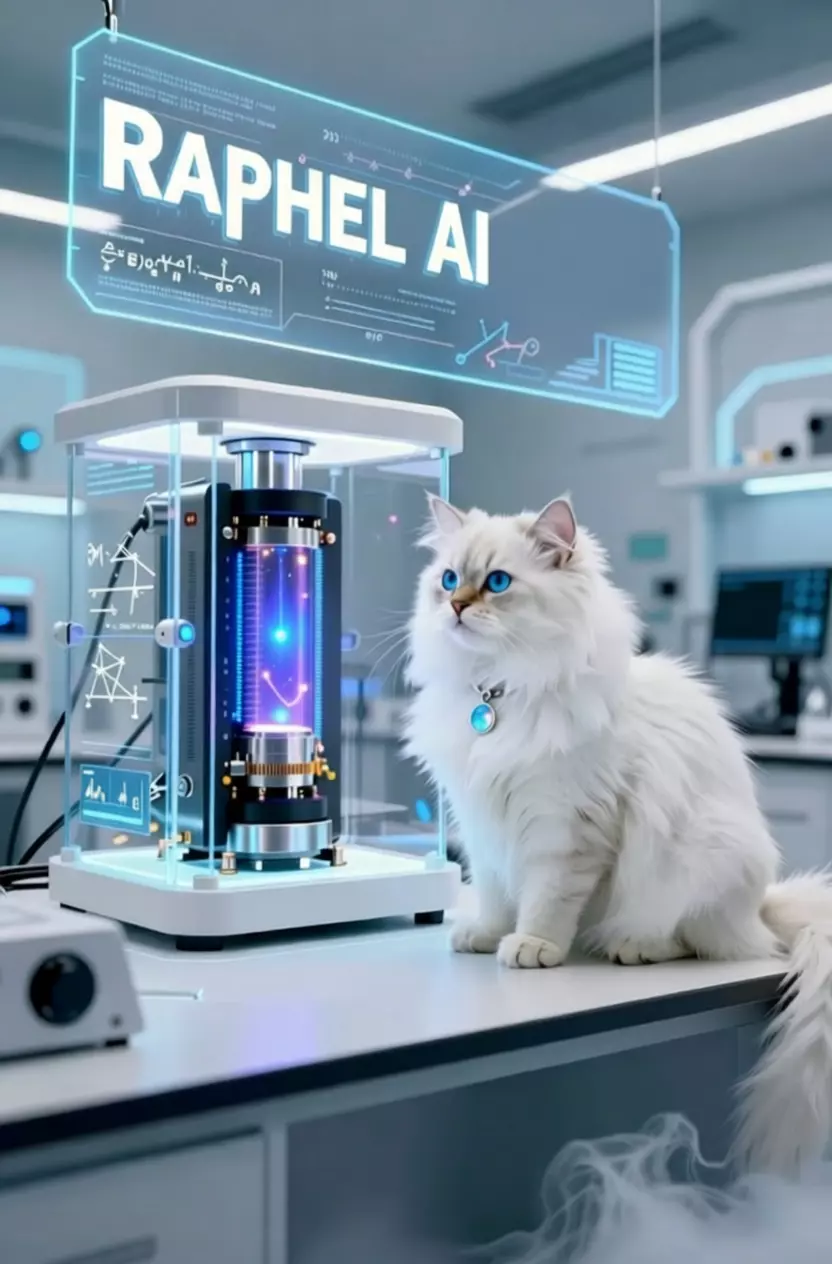 A glowing quantum computing lab rendered in a Wan 2.7 aggregator technology illustration