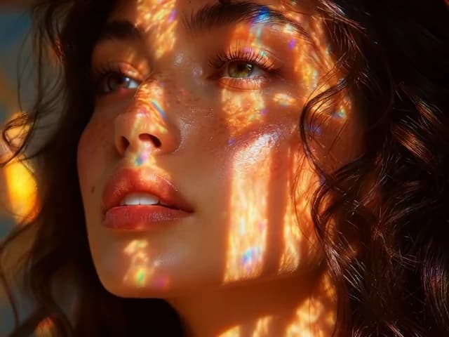 A text-led AI video workflow transforming a written prompt into a cinematic scene