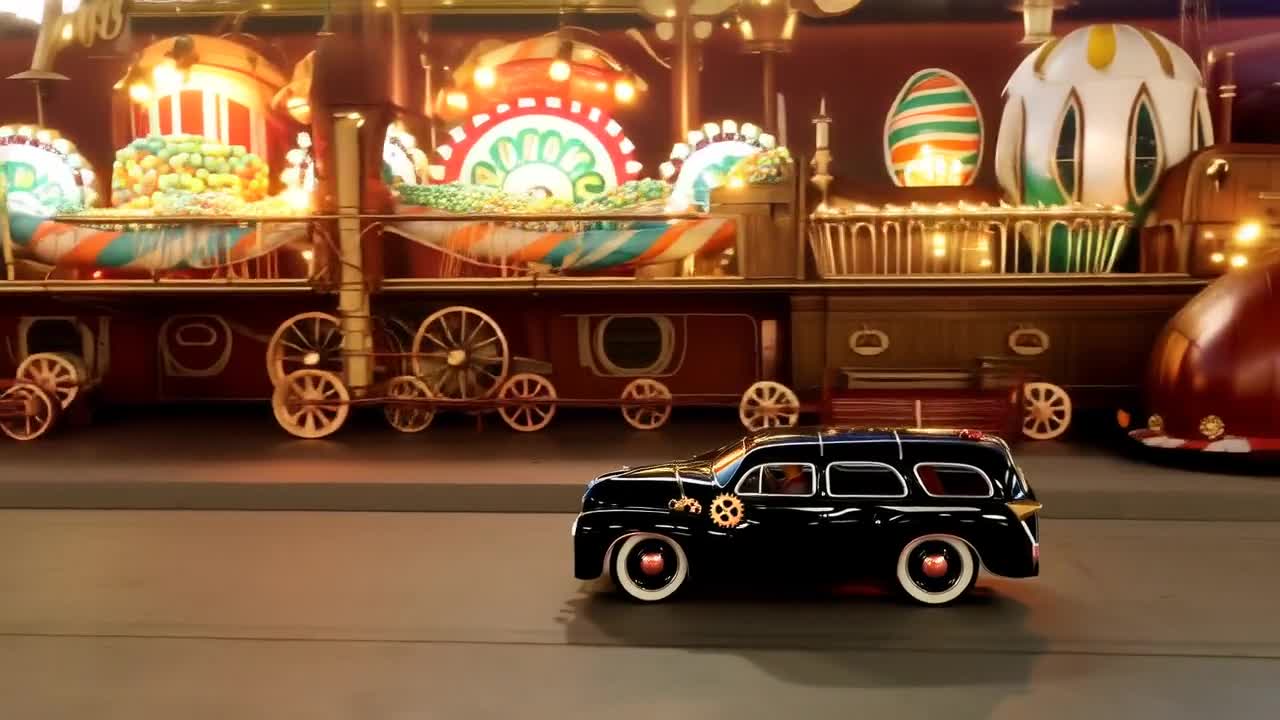 An AI video editor app concept showing depth-aware scene editing